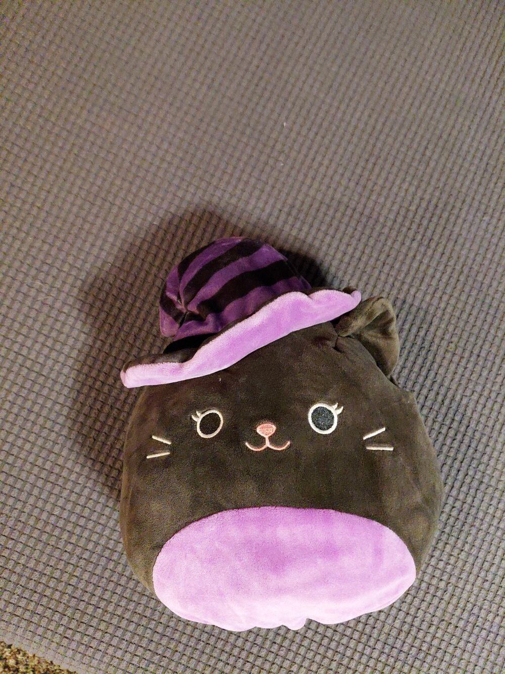 Squishmallows 8" Cat With Witch Hat & Snake With Witch Hat Plush Toy